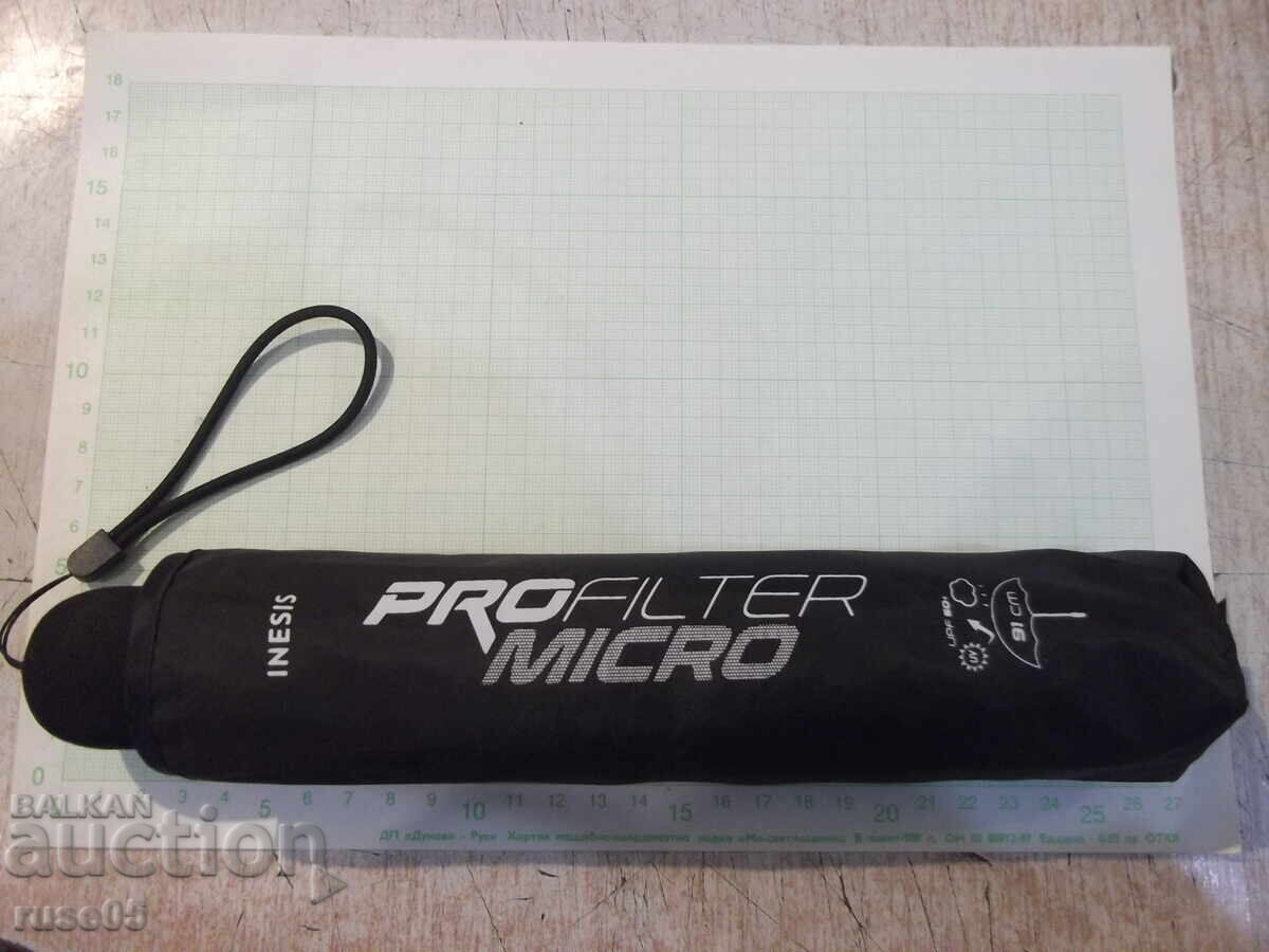 Auction  Umbrella "PROFILTER MICRO - 91 cm." black new