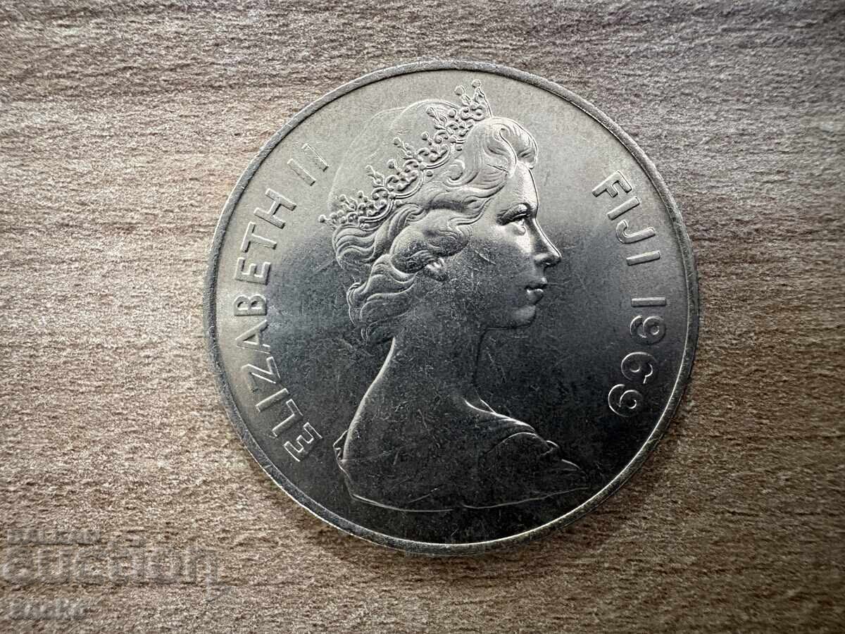 Fiji - 1 dolar (1969) cu preț € 8.00 | 15.65 BGN