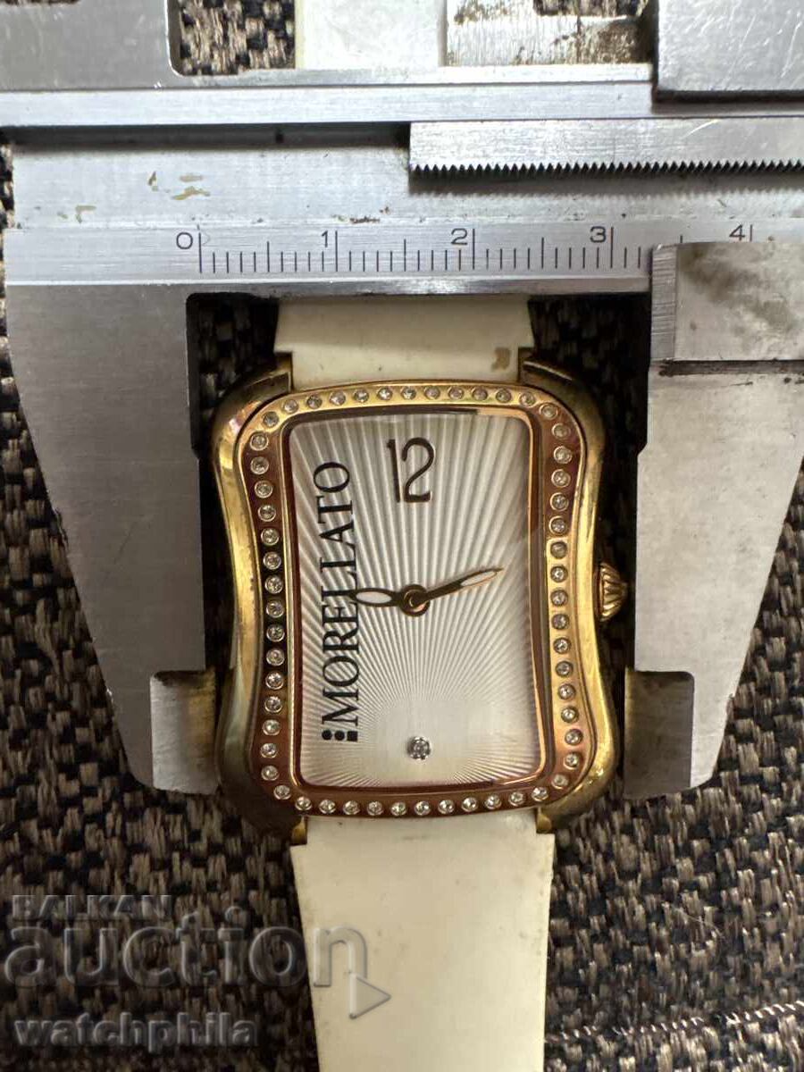 Παράδοση Γυναικείο ρολόι Morellayo Diamond Quartz. Λειτουργεί. Σπάνιο