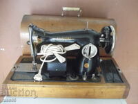 "UNION" electric Soviet sewing machine, working