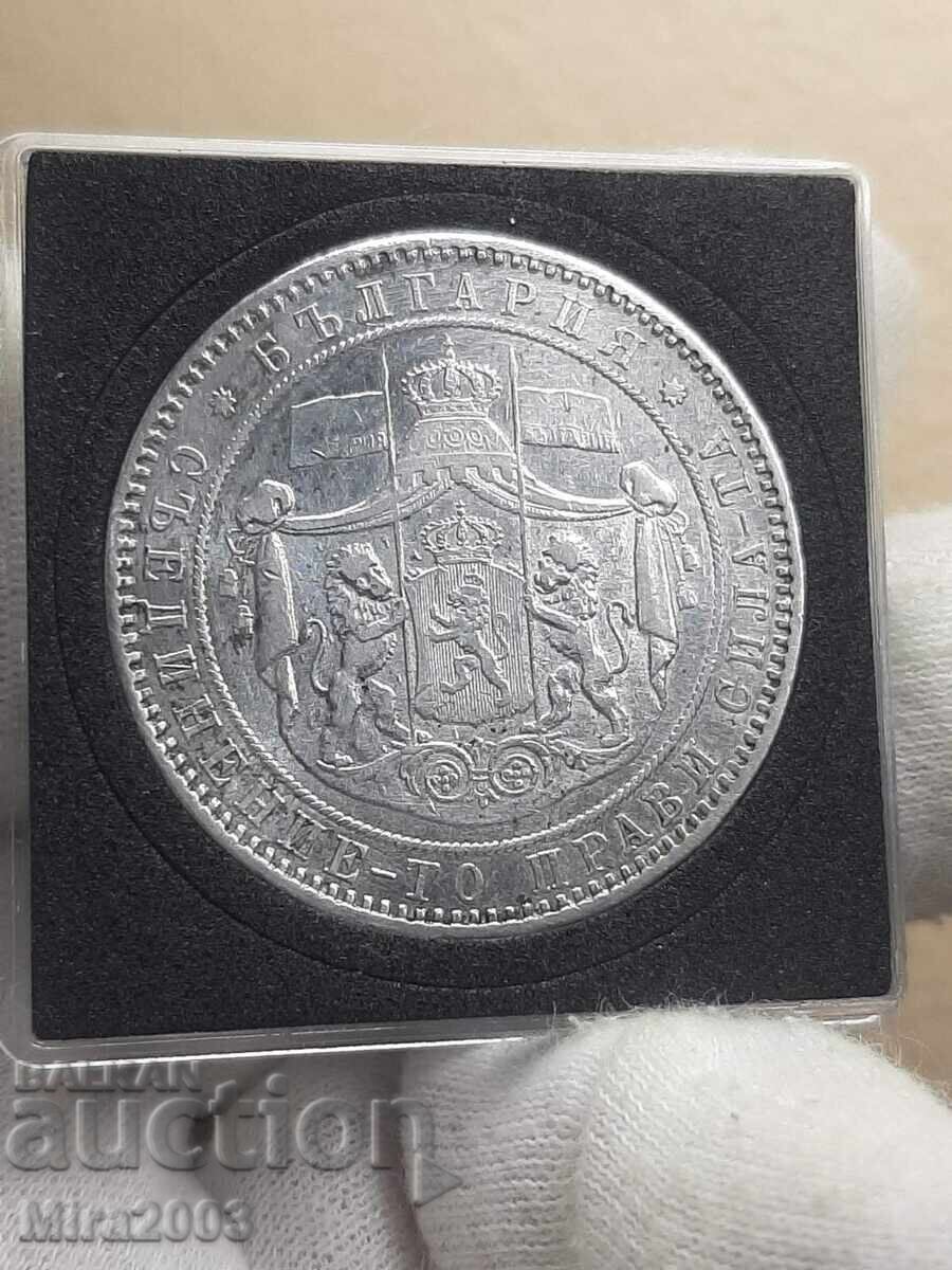 5 leva 1885 de la 0.01 - 11