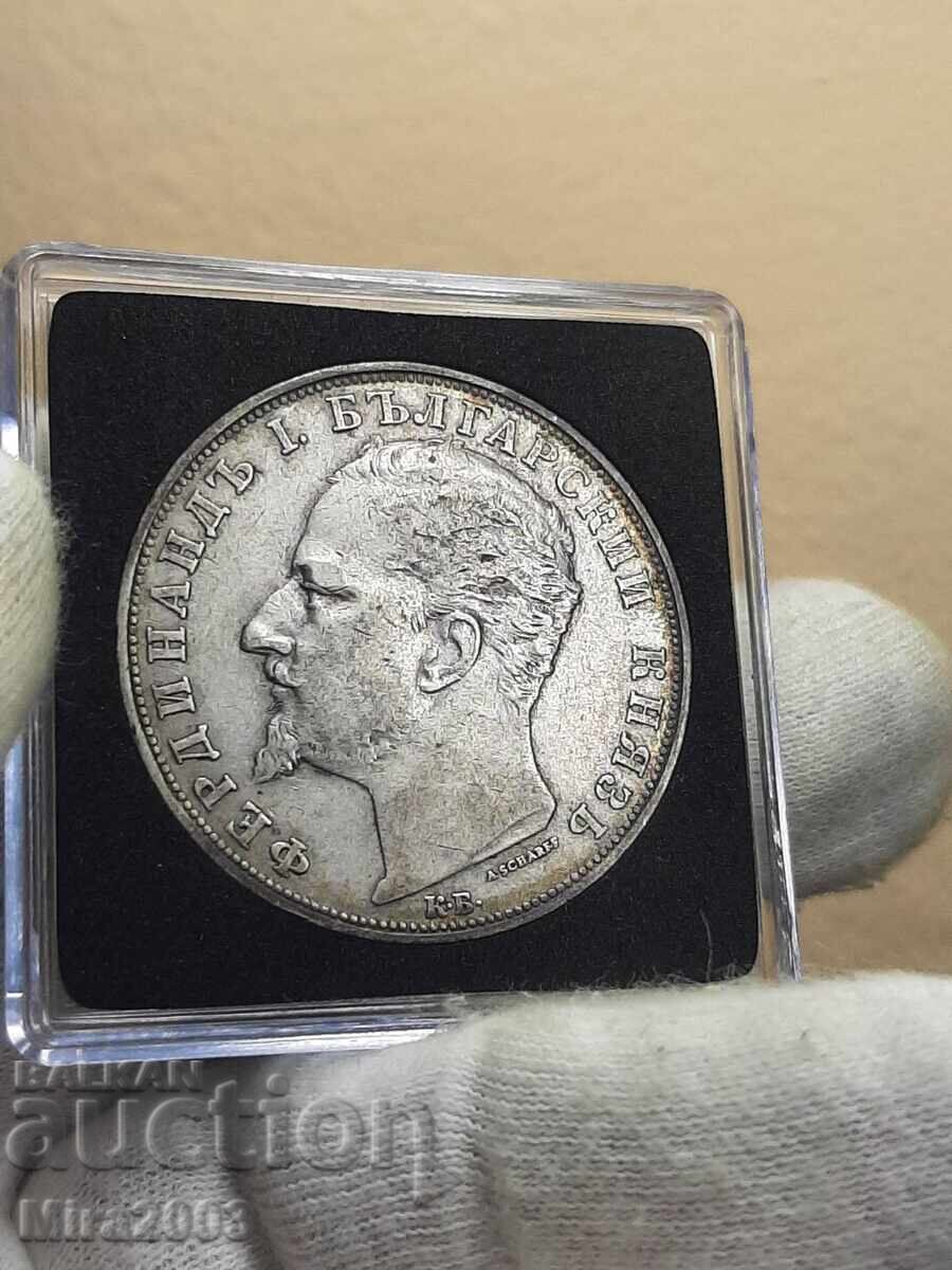 5 leva 1894 de la 0.01 - 13
