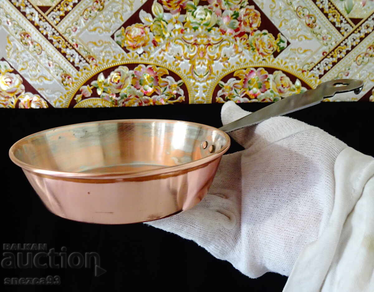 Copper saucepan for sauce, caramel, pure red copper with price € 18.99 | 37.14 BGN