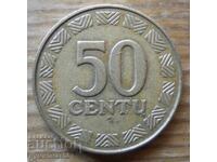 50 центас 2000 г. - Литва