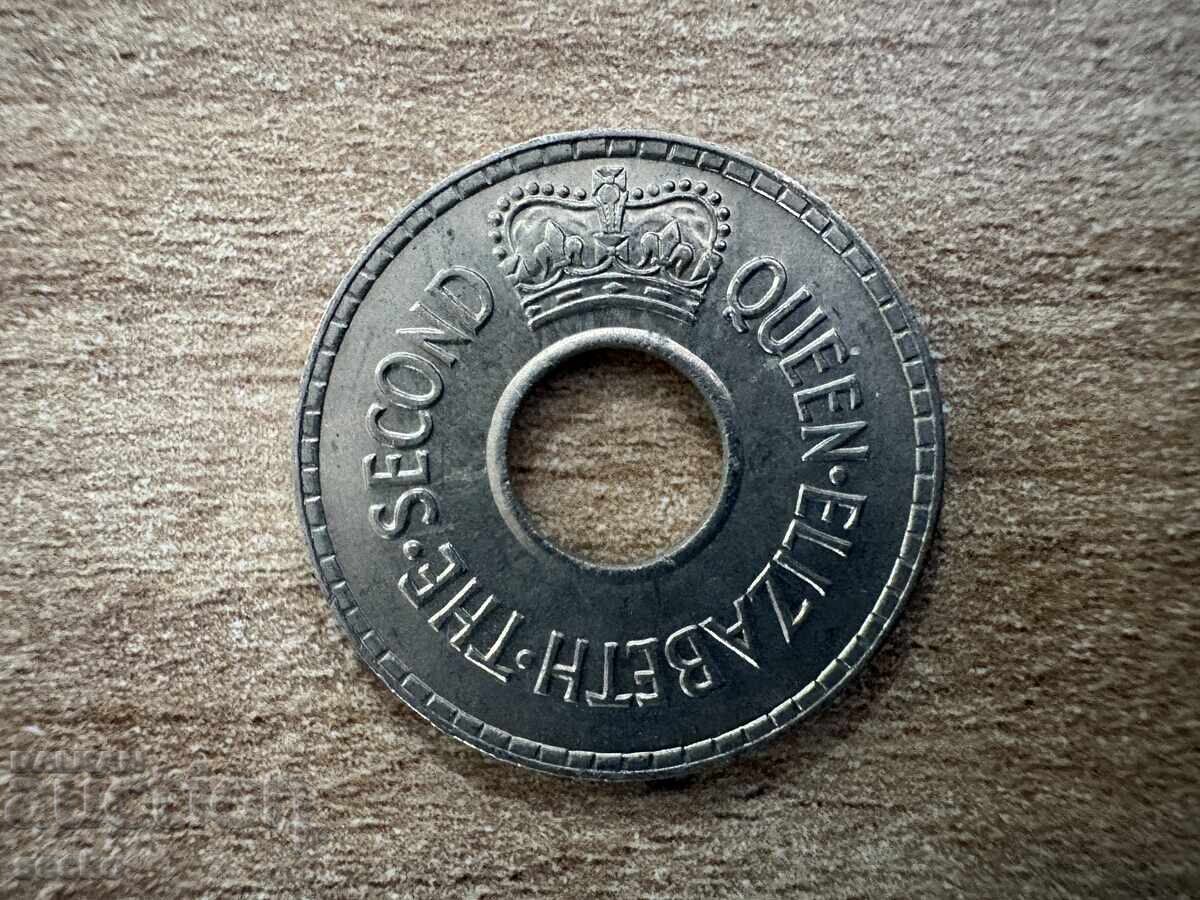 Fiji - 1/2 Penny (1954) with price € 2.15 | 4.21 BGN