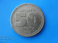 50 dinari 1992 Iugoslavia