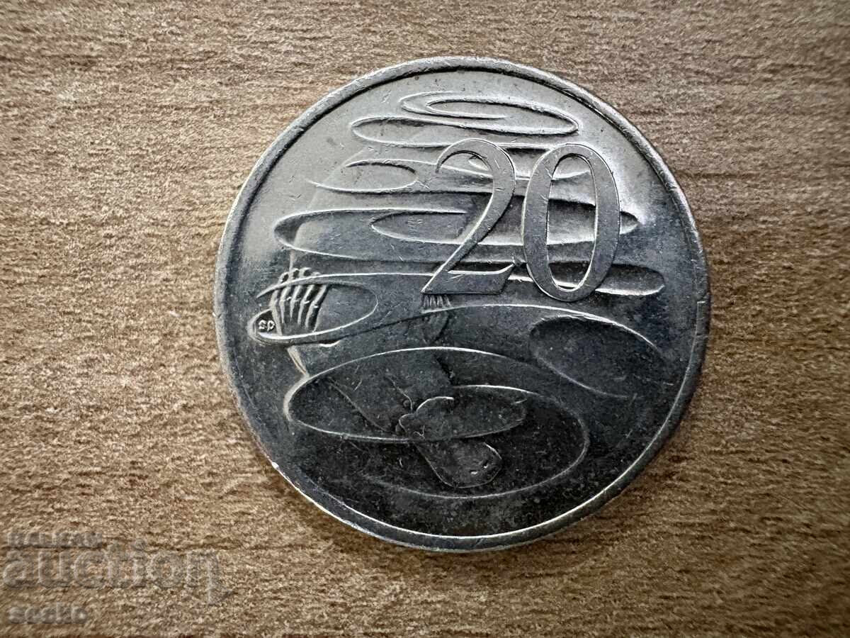 Australia - 20 cenți (2020)