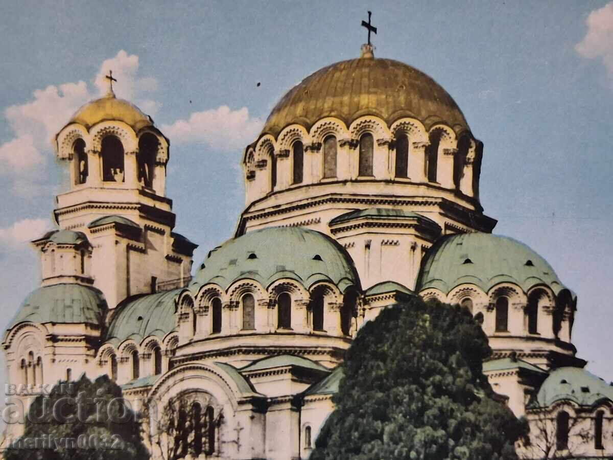 Carte poștală foto Sofia 1960 Catedrala Alexandru Nevski cu preț € 12.94 | 25.31 BGN