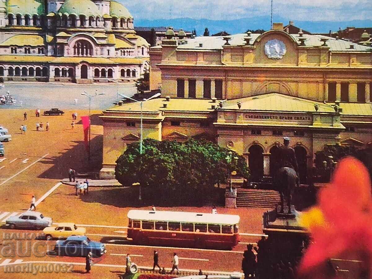 Снимка пощенска картичка София 1974 г Храм Александър Невски с цена € 12.94 | 25.31 лв.