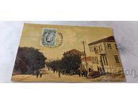 Postcard Stara Zagora Tsar Simeon Street 1911