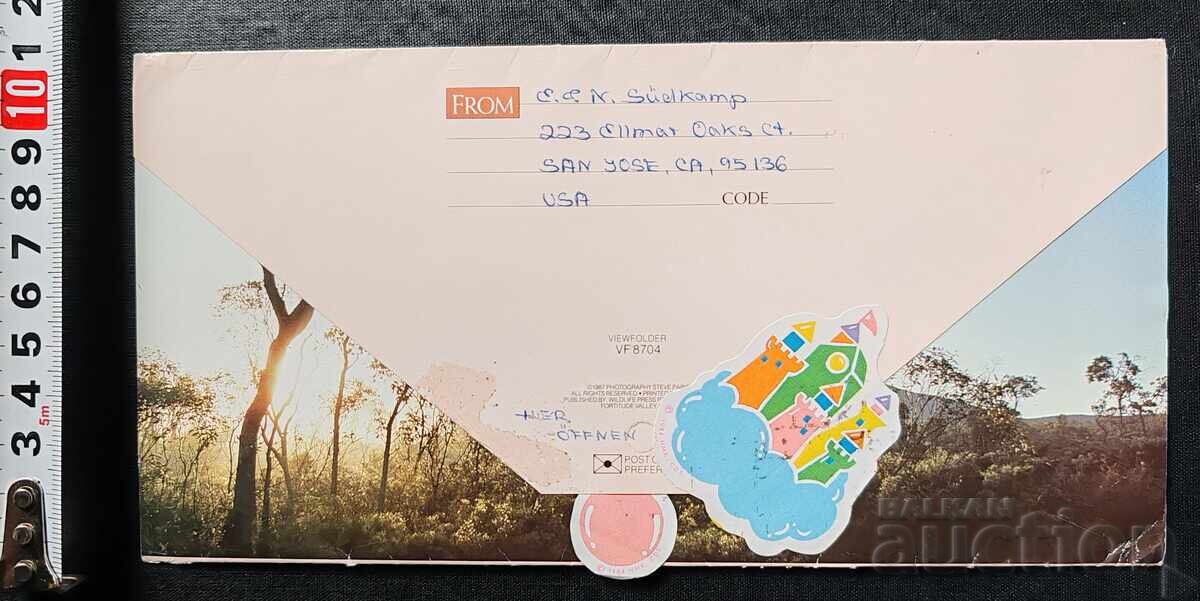 Auction  Австралийски пощенски плик с първа дата на издаване от ...