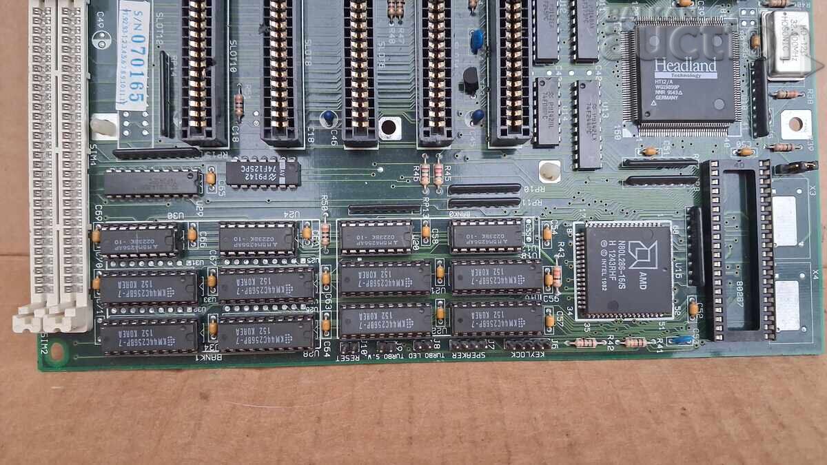 Доставка на INTEL 286  AMD  1982 година старинна платка дъно