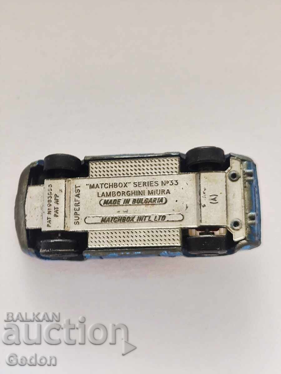 Licitație Lamborghini Miura Matchbox Bulgaria N 33 Superfast 1 64 cu preț € 350.00 | 684.54 BGN