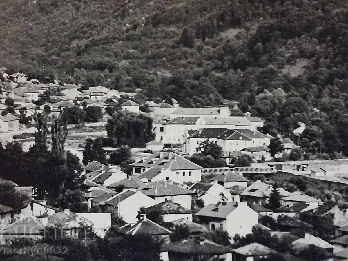 Auction  Photo postcard Teteven 1957
