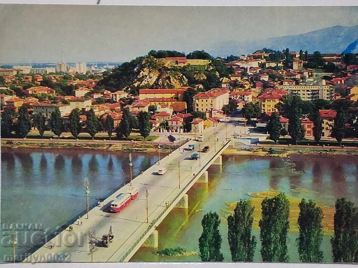 Снимка пощенска картичка Пловдив 1970г - 6