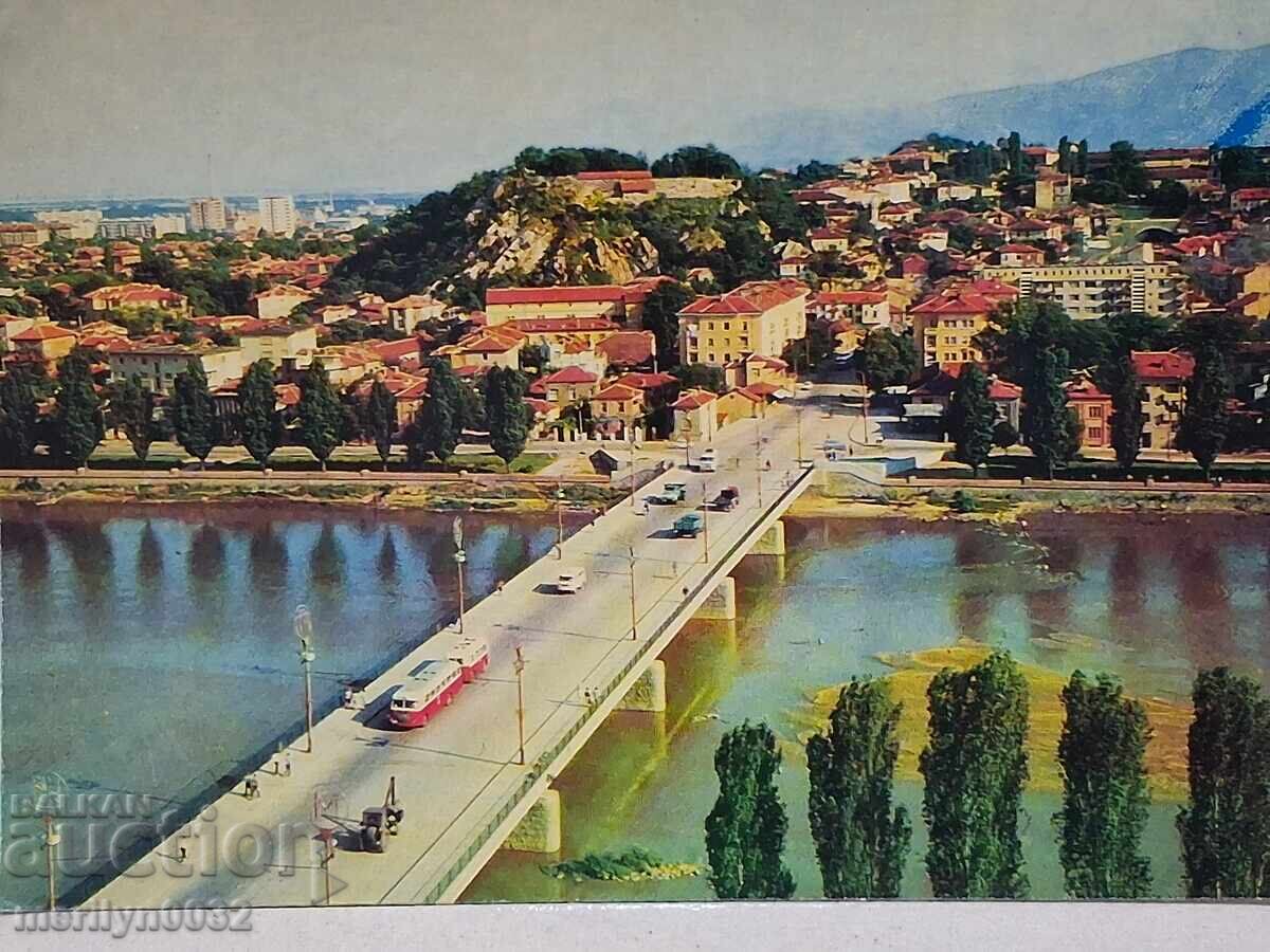 Снимка пощенска картичка Пловдив 1970г