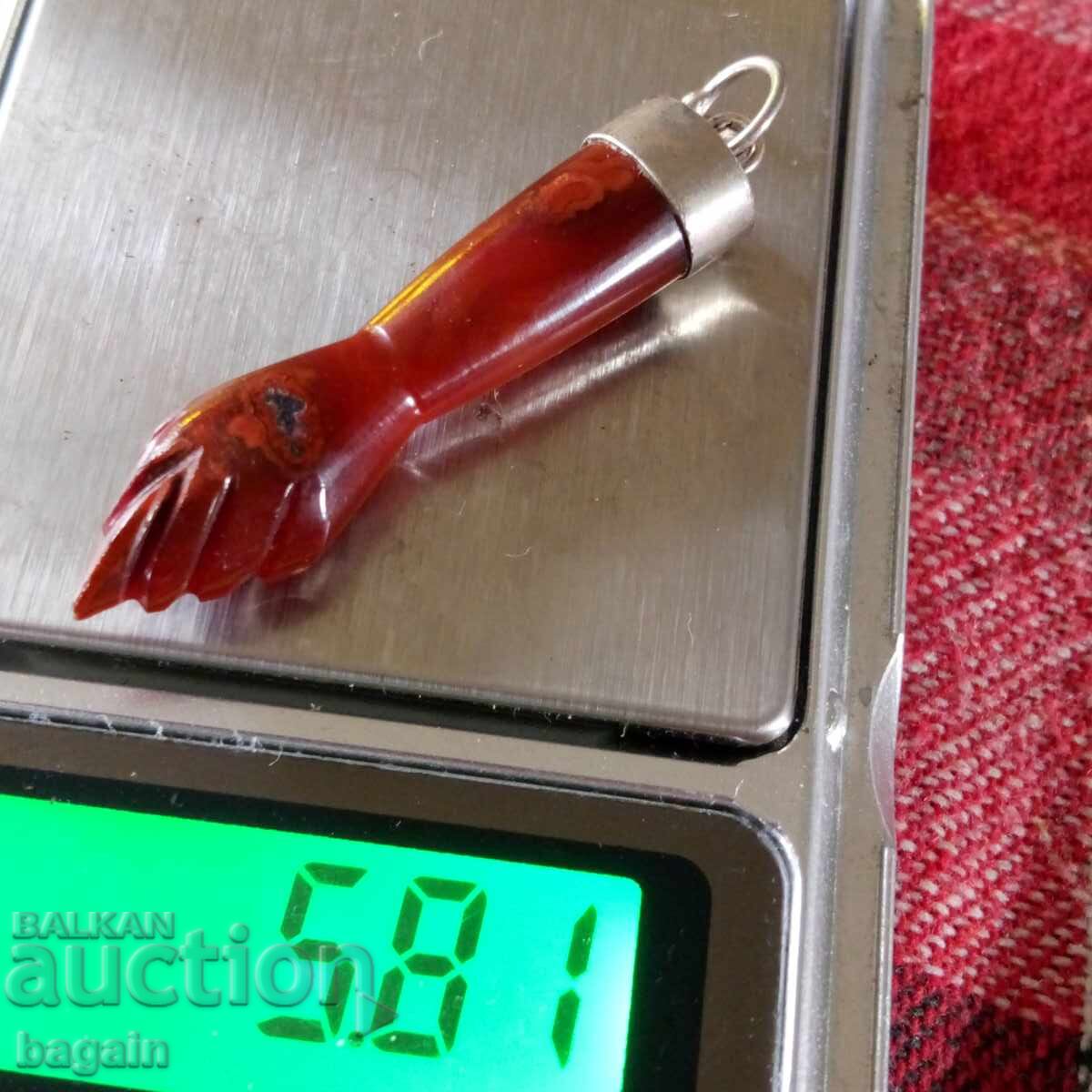 Licitație Carnelian, argint, pandantiv Licitație Carnelian, argint, pandantiv