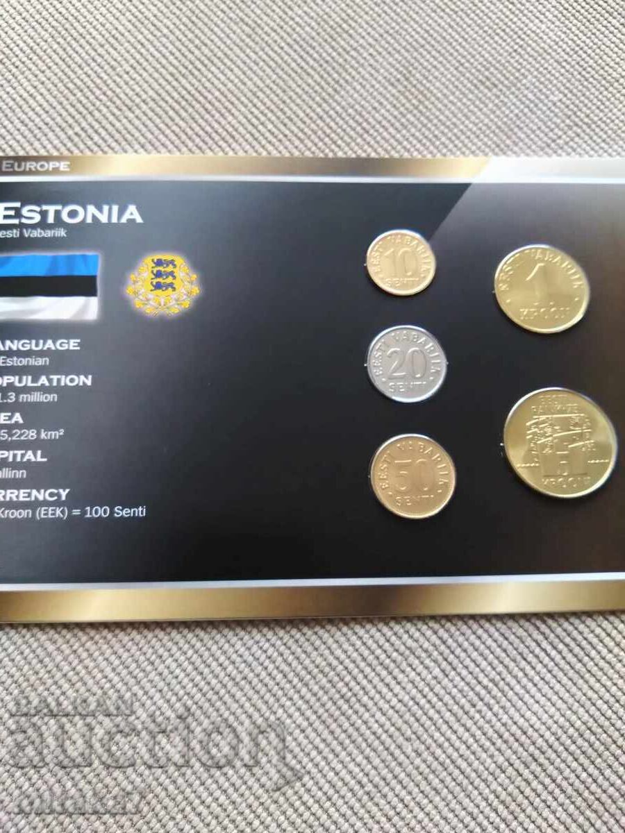 Σετ νομισμάτων Εσθονίας