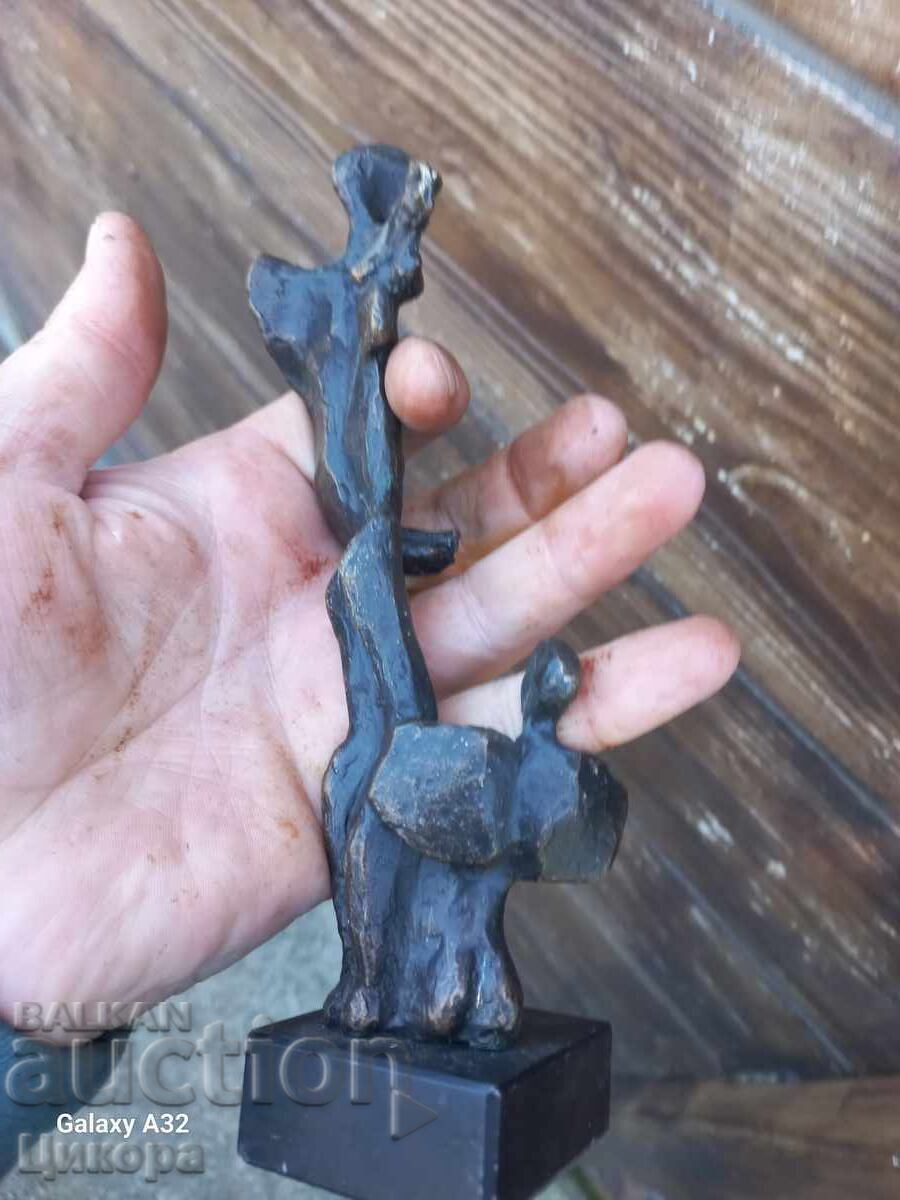 Livrarea PLASTICĂ DIN BRONZ STATUETĂ FIGURINĂ