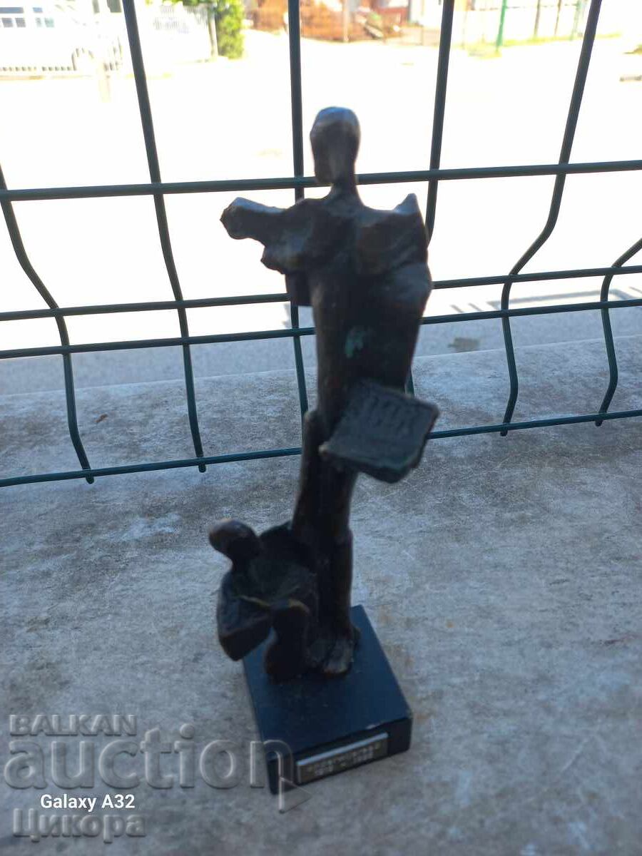 PLASTICĂ DIN BRONZ STATUETĂ FIGURINĂ - 6