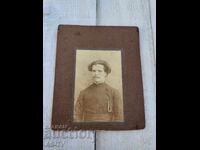 Old photo cardboard