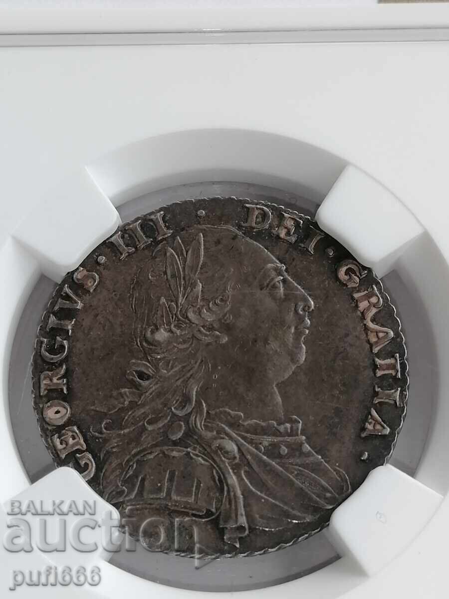 1 σελίνι 1787 AU 58