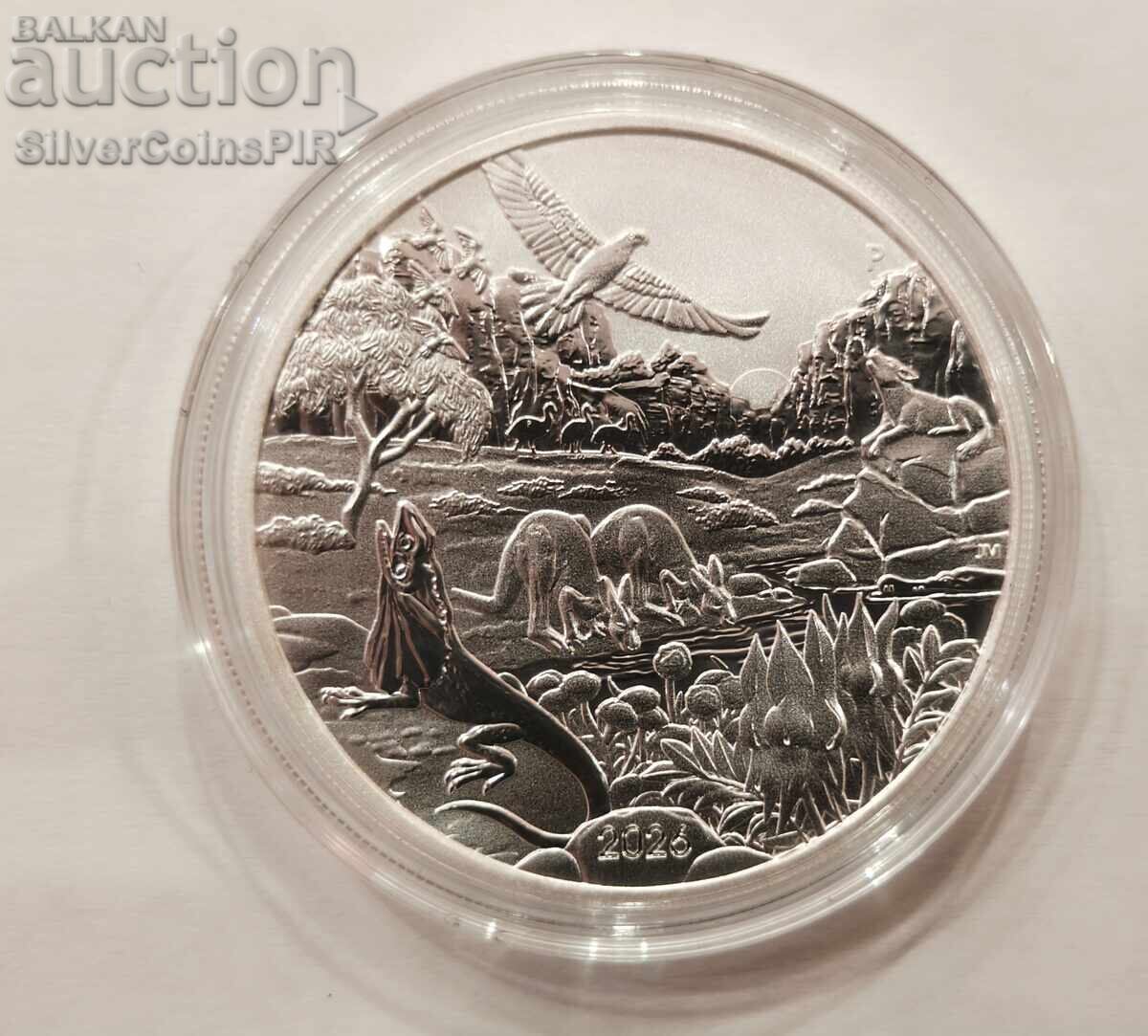 Argint 1 oz Fauna Australiei 2026 Australia