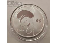Argint 1 oz 65g. Ștrumfii 2023 Insulele Niue