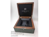 Extremely valuable damaged Pierre Kunz watch box