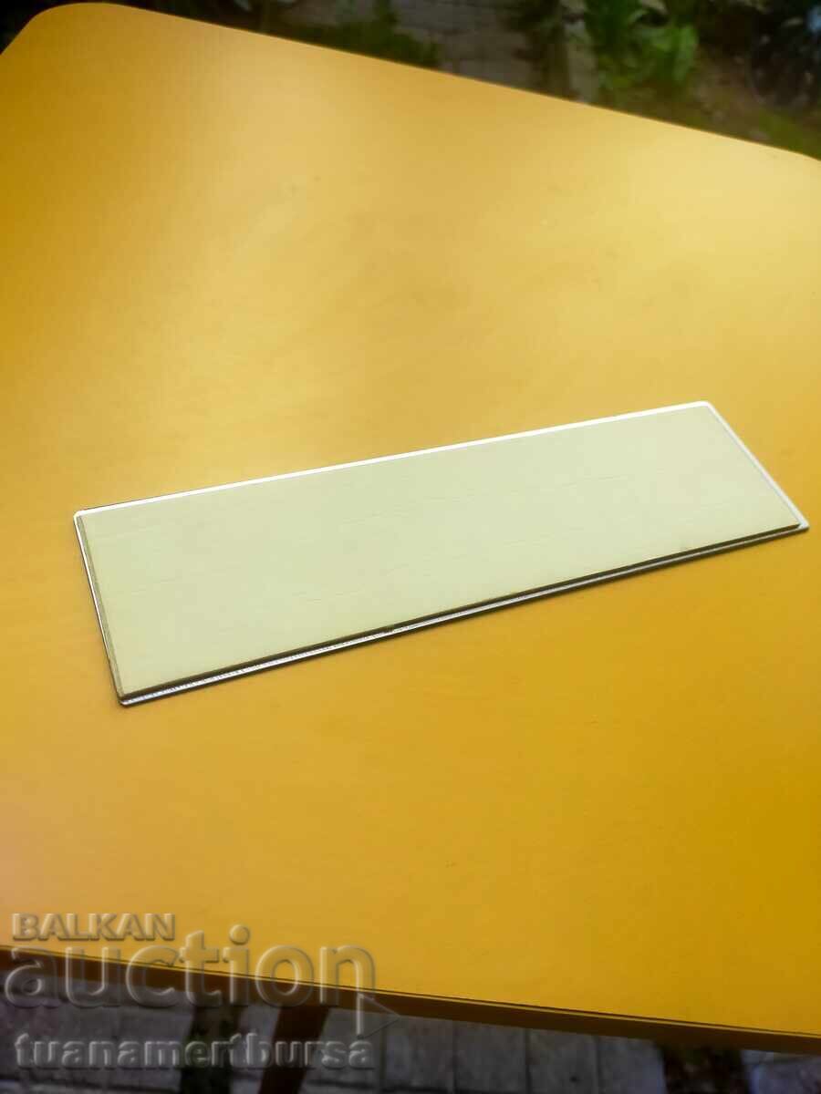 Delivery of metal sign Delivery of metal sign