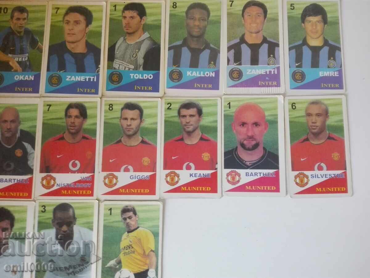 Livrarea Cartonașe vechi cu fotbaliști