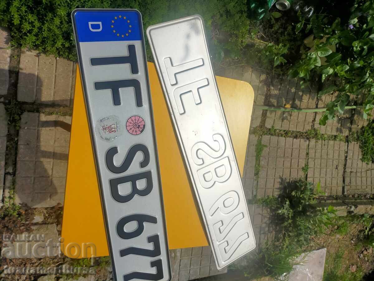 Delivery of Collectible car license plate Delivery of Collectible car license plate