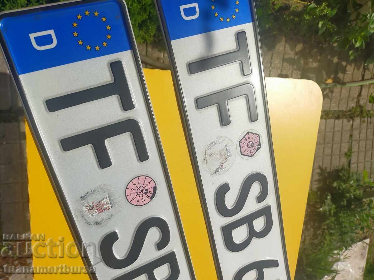 Collectible car license plate - 7 Collectible car license plate - 7