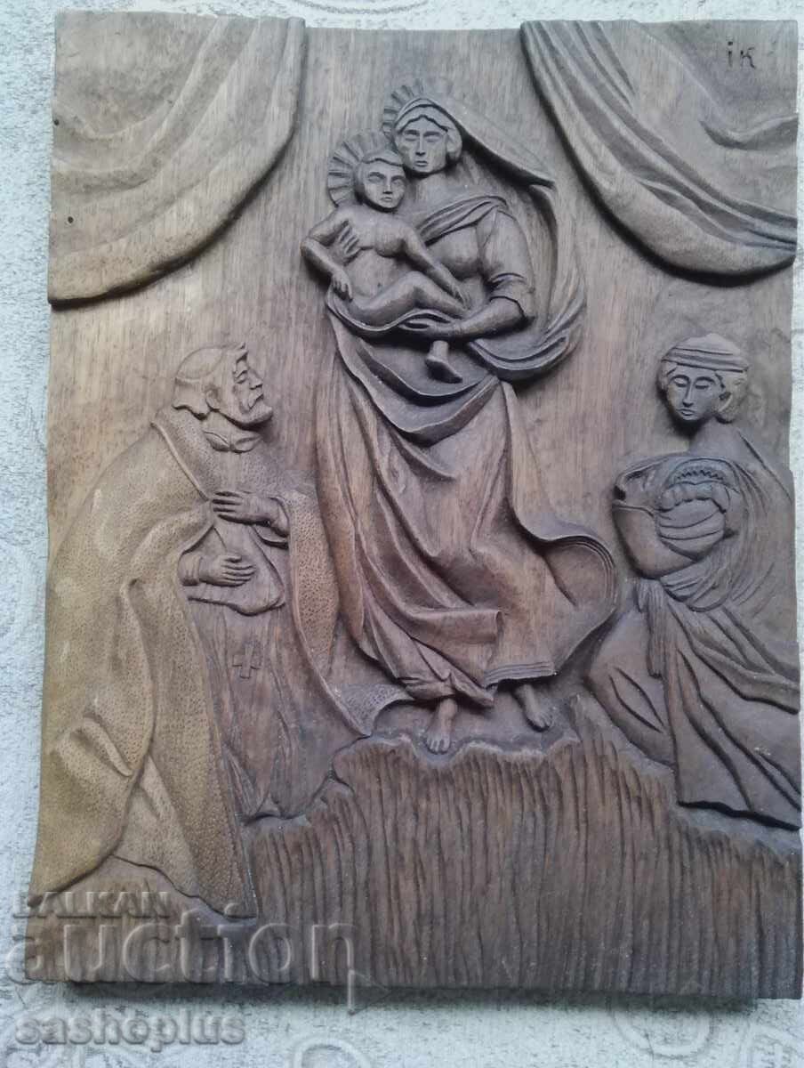wood carving