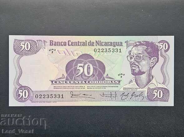 Nicaragua 50 Cordobas 1984* UNC