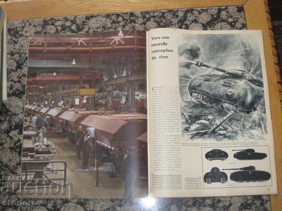 Signal Magazine. No. 3 / 1944. French Signal 3 / 1944 with price € 25.00 | 48.90 BGN