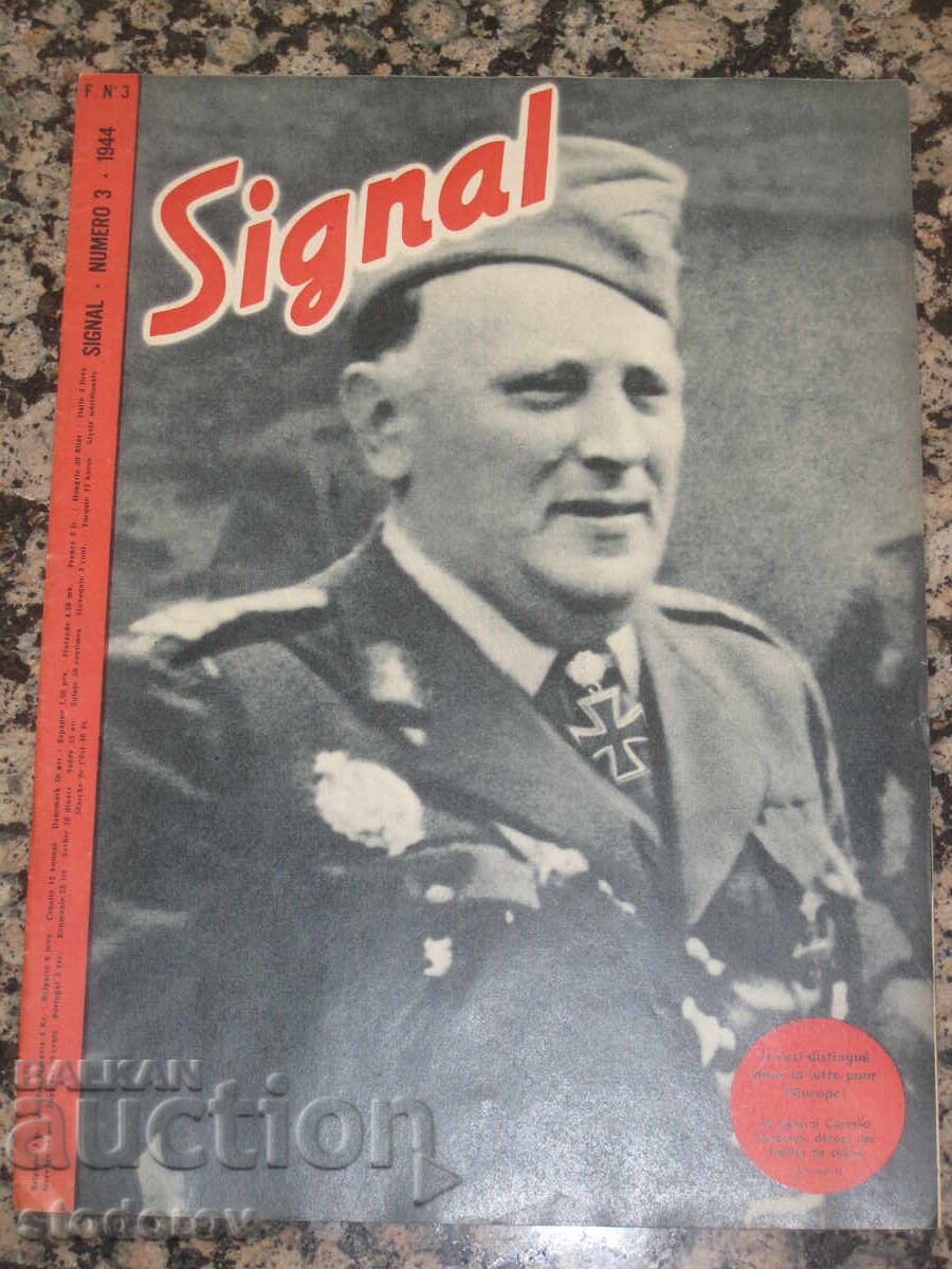 Signal Magazine. No. 3 / 1944. French Signal 3 / 1944