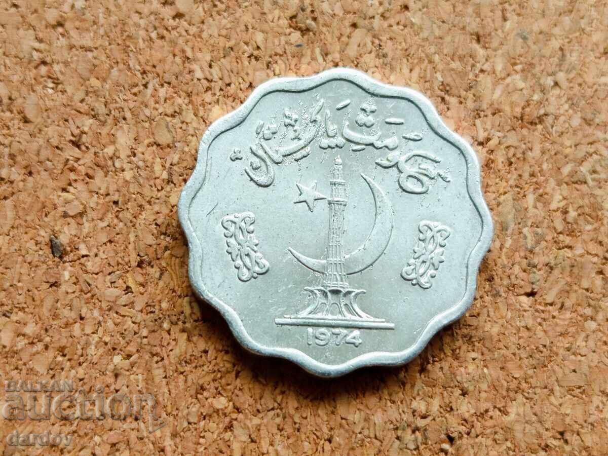 Πακιστάν 10 πάισα, 1974 με τιμή € 1.20 | 2.35 BGN