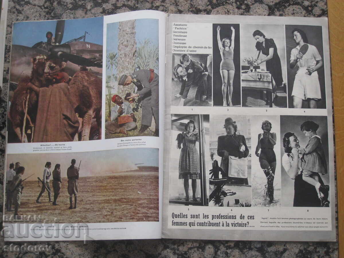 Auction  Signal Magazine. No. 9 / 1941. French Signal 9 / 1941
