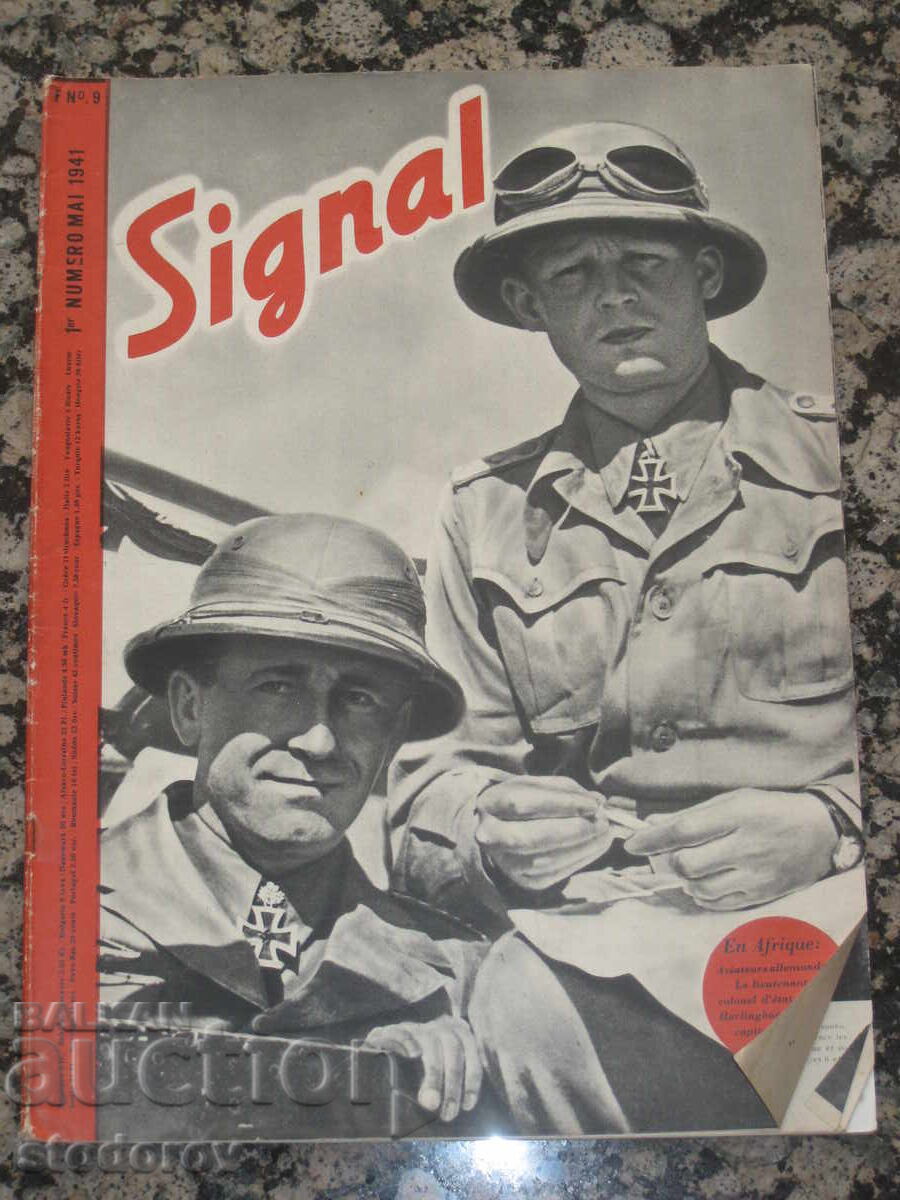 Signal Magazine. No. 9 / 1941. French Signal 9 / 1941