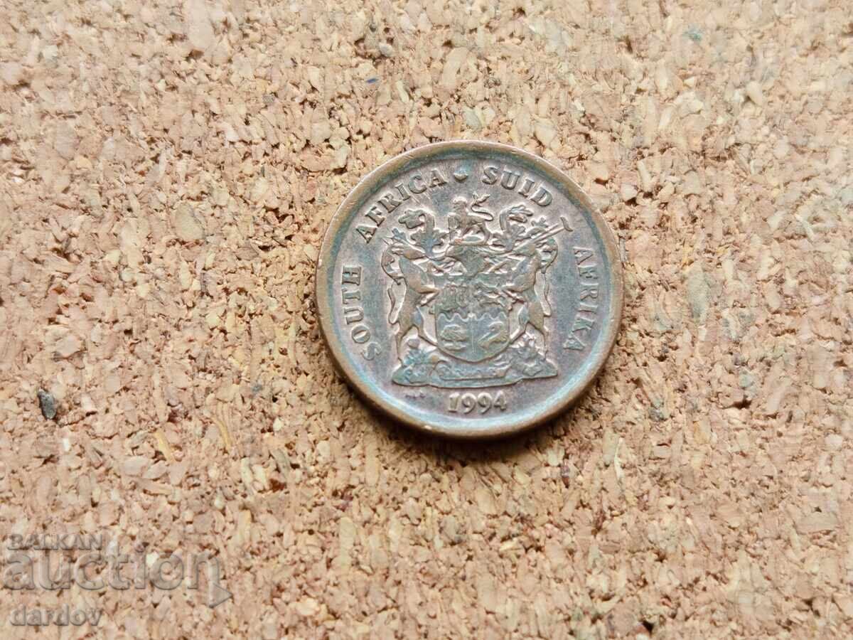 Africa de Sud 1 cent, 1994 cu preț € 0.25 | 0.49 BGN