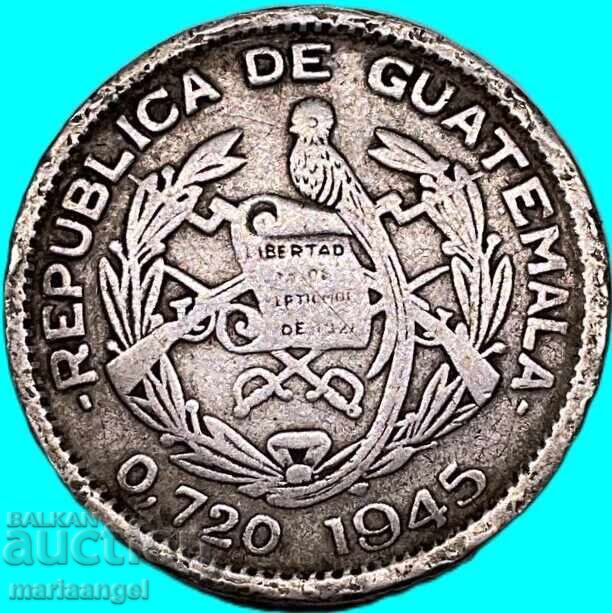 Guatemala 10 centavos 1924 argint - 6