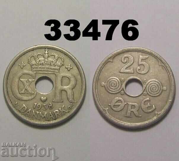 Δανία 25 öre 1938