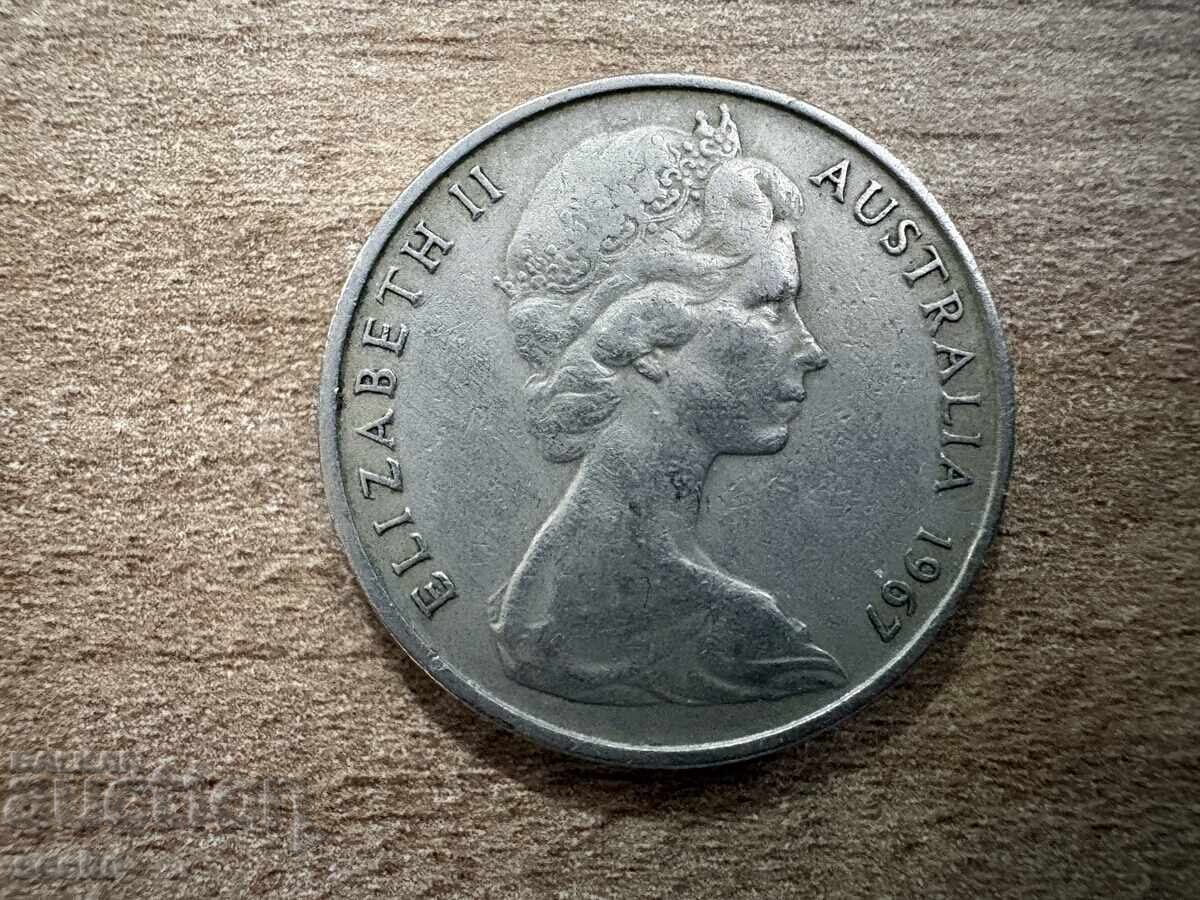 Australia - 20 cenți (1967) cu preț € 0.30 | 0.59 BGN