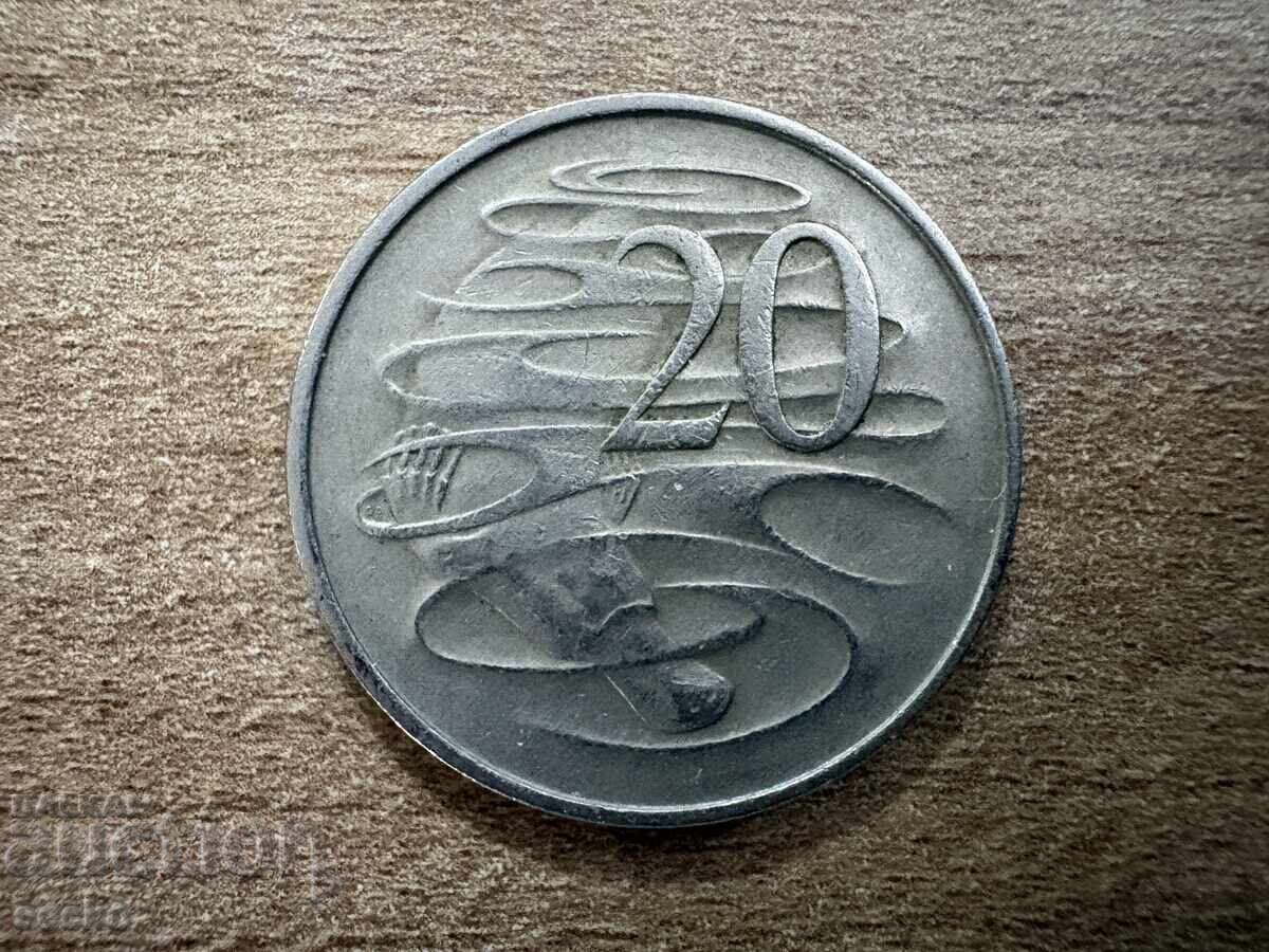 Australia - 20 cenți (1967)