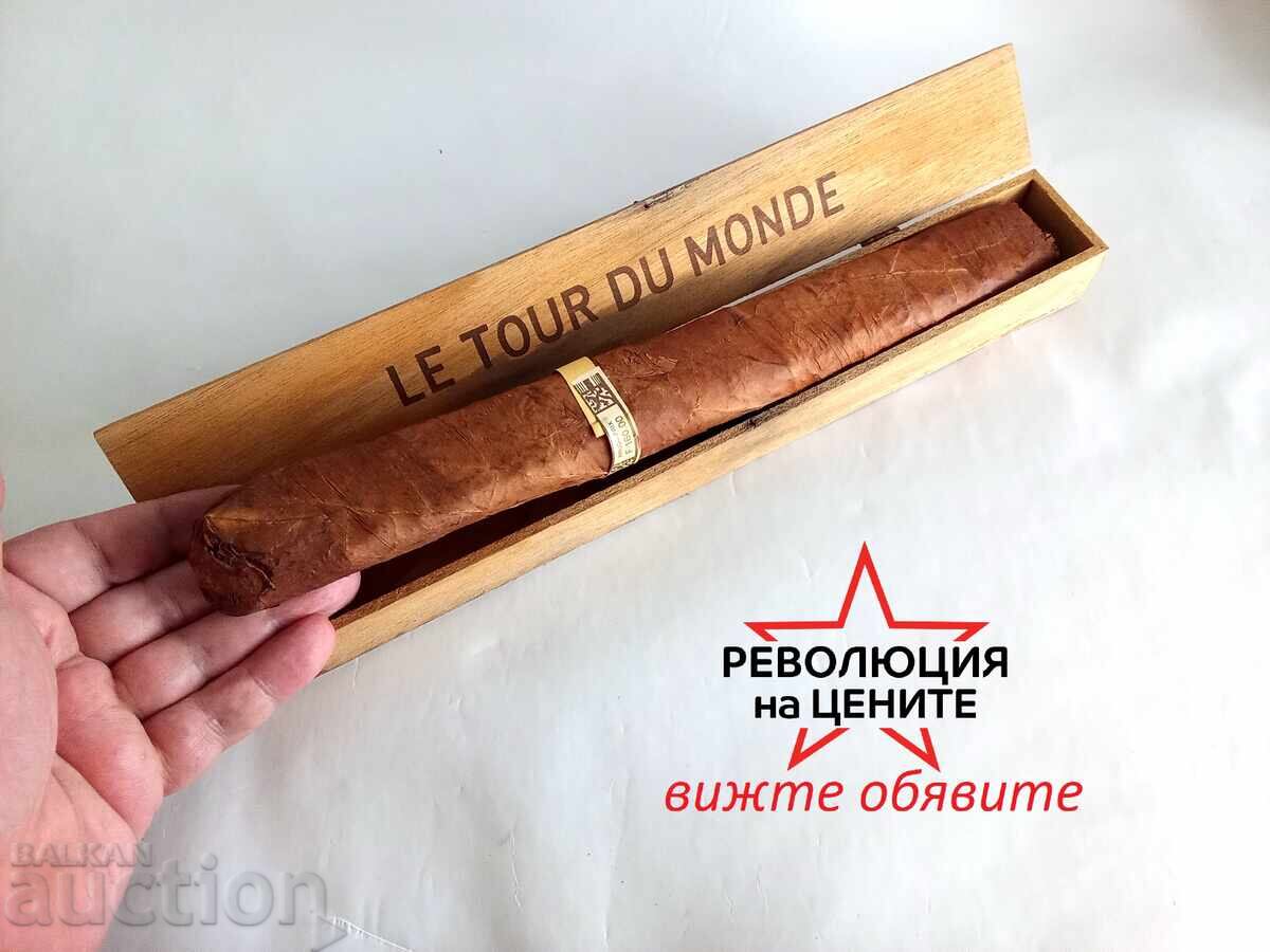 Vintage HUGE Le Tour du Monde cigar