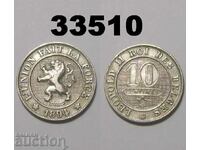 Belgia 10 centimes 1894