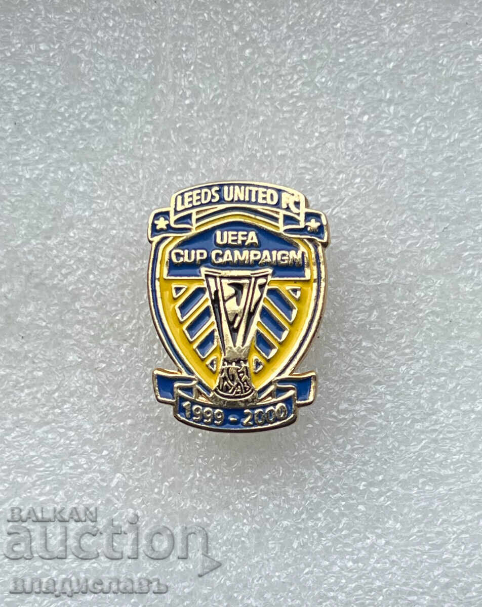 Insignă fotbal Anglia Clubul de Fotbal LEEDS UNITED Insignă fotbal Anglia Clubul de Fotbal LEEDS UNITED