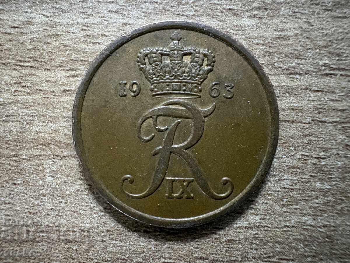 Danemarca - 5 øre (1963) cu preț € 0.12 | 0.23 BGN