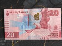 Bancnotă - Zambia - 20 kwacha UNC | 2025g